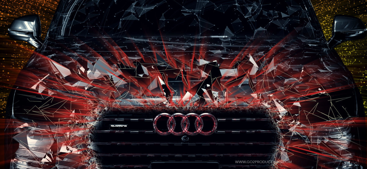 Audi Q7 projection of greatness projection mapping - Go2Productions