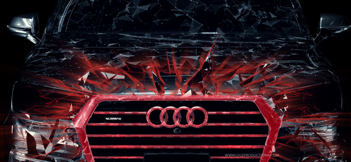 audi q7 projection mapping - Go2Productions