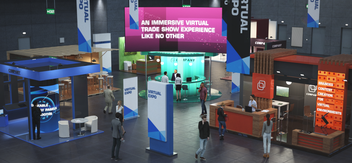 Virtual Trade Show - An image of virtual trade show experience - Go2 Productions