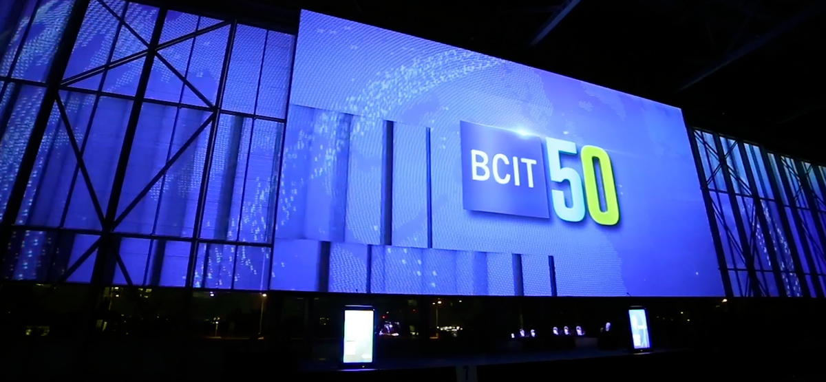 Projection-Mapping-BCIT-007 BCIT 50th Anniversary