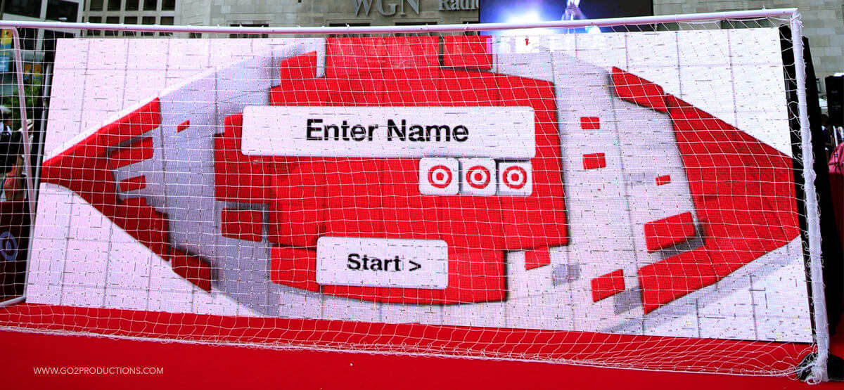 Soccer2Go Interactive LED Wall - Go2Production