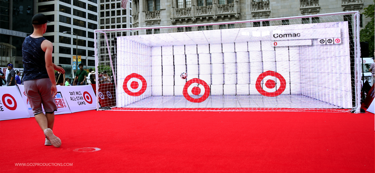 Interactive Penalty Shoot and Projection Mapping at MLS 2017
