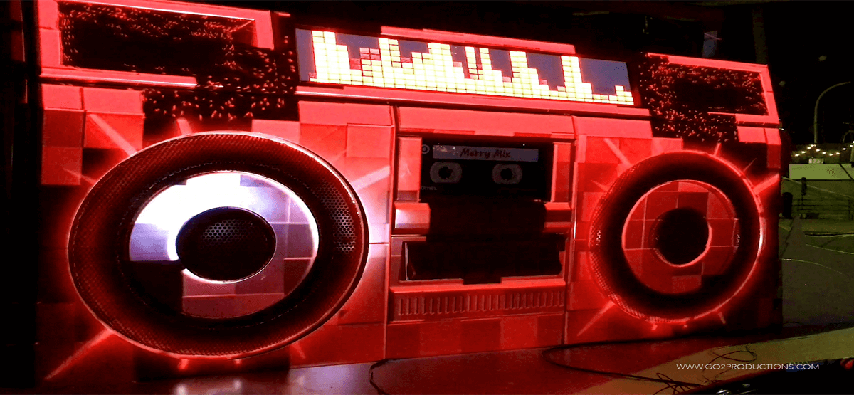 Target_DJBooth_Projection-mapping_Go2-Productions2-1 New York Christmas DJ Booth