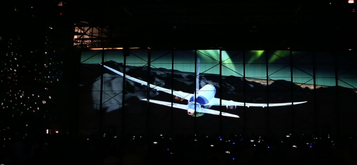 Go2-Productions-Westjet-Launch-Immersive-Content-Augmented-Reality-Projection-Mapping-Custom-Content-Package- WestJet