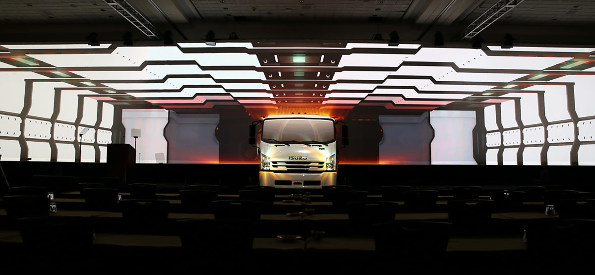 Go2-Productions-3D-Technical-Animation-Custom-Content-Production-Product-Launch-Isuzu-Types-of-Cargo Isuzu Launch Event